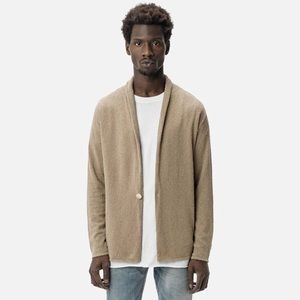 John Elliott Men’s Pigtail Cardigan in Dune (size 3)